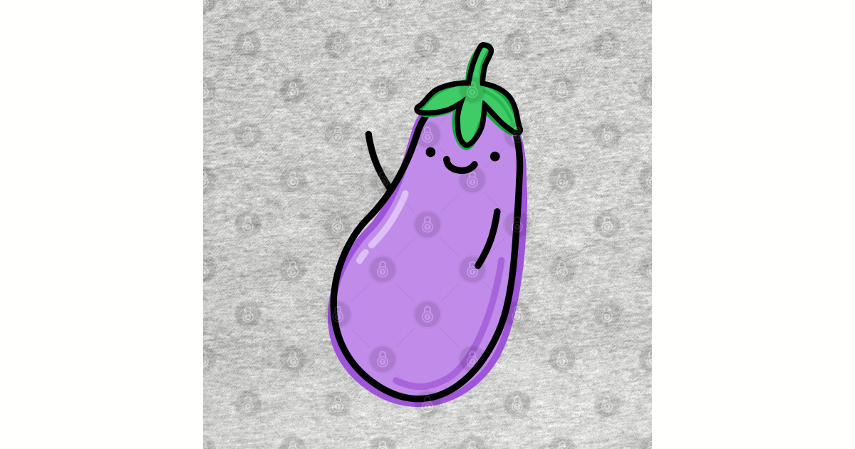 Cute Eggplant Cute Eggplant TShirt TeePublic